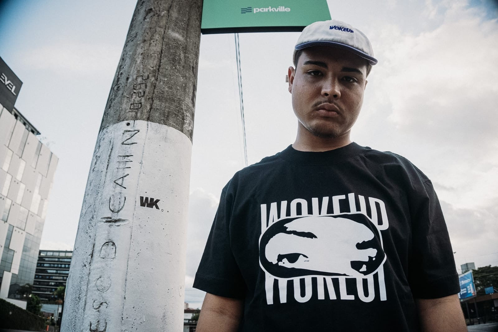 T-SHIRT WOKEUP “ MASK EYES”